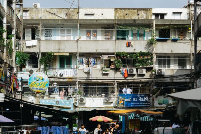 Sozialwohnungen in Dak Lak, Vietnam