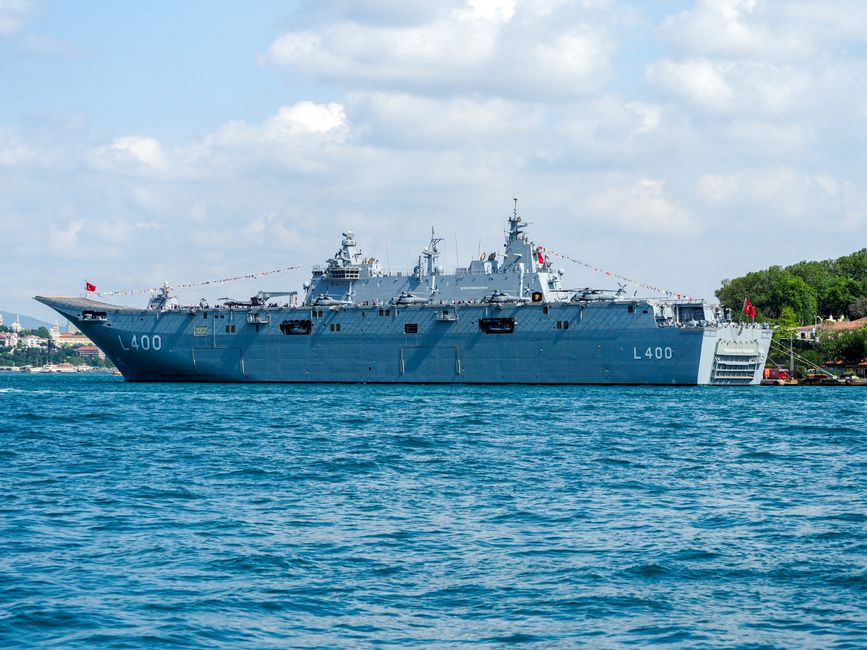 Tanker in der Straße von Hormus