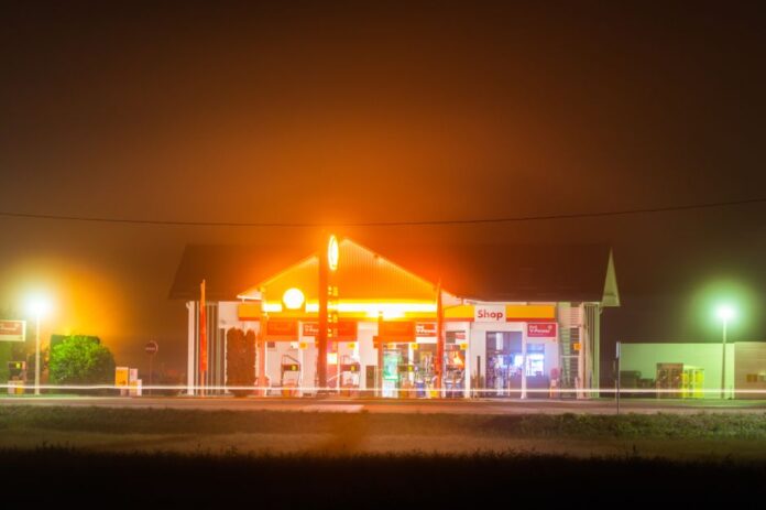 Tankstelle in Polen mit aktuellen Spritpreisen
