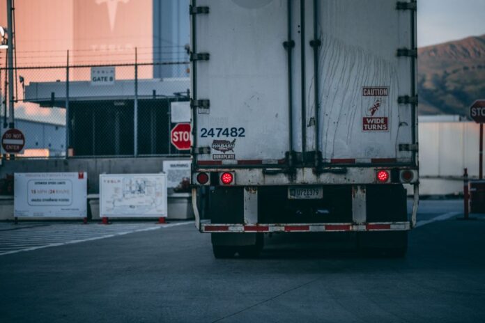 Tesla Semi trucks in logistics operations