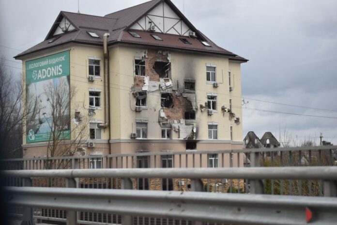 Zivile Infrastruktur in der Ukraine unter Beschuss