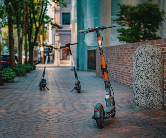 Zunehmende Nutzung von E-Scootern in Städten