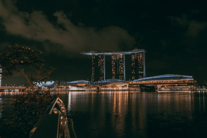 AFTER 2049 Event auf dem Marina Bay Sands