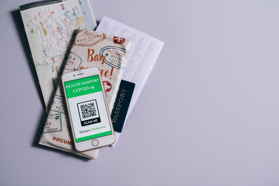 Digitale Brieftasche auf dem Smartphone