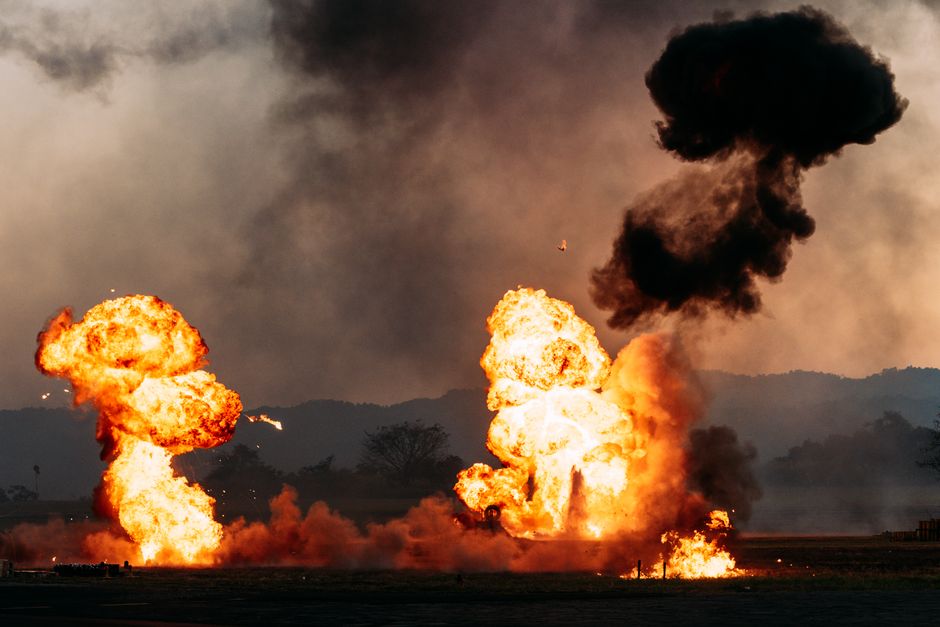 Explosion near Augsburg train station