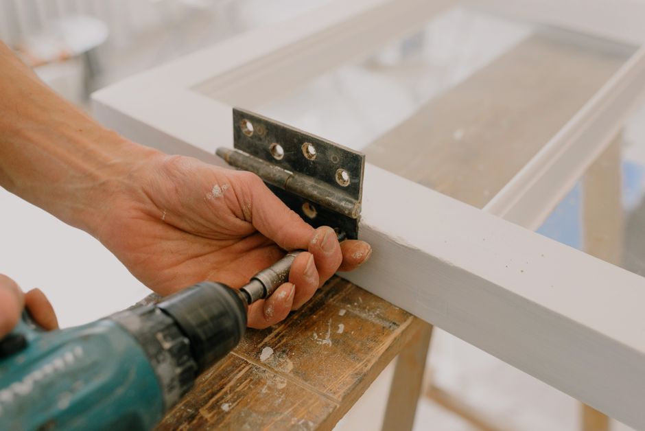 Handwerker bei der Arbeit