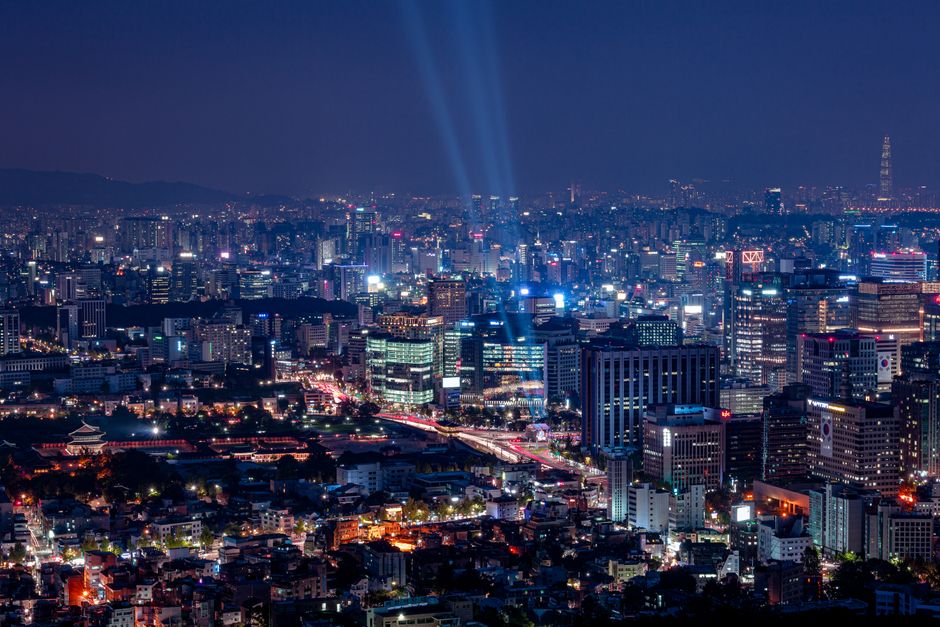 Komfortable Business Class Flüge nach Seoul