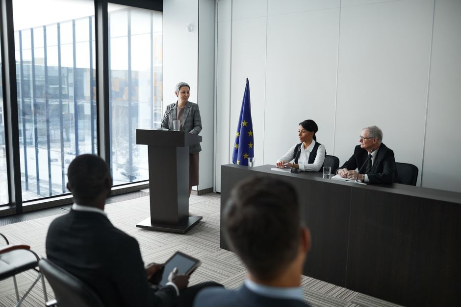 Ursula von der Leyen spricht über EU-Sicherheit