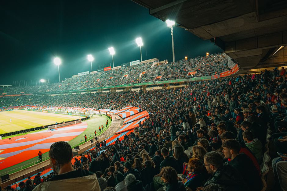 Valencia gegen Barcelona im Mestalla