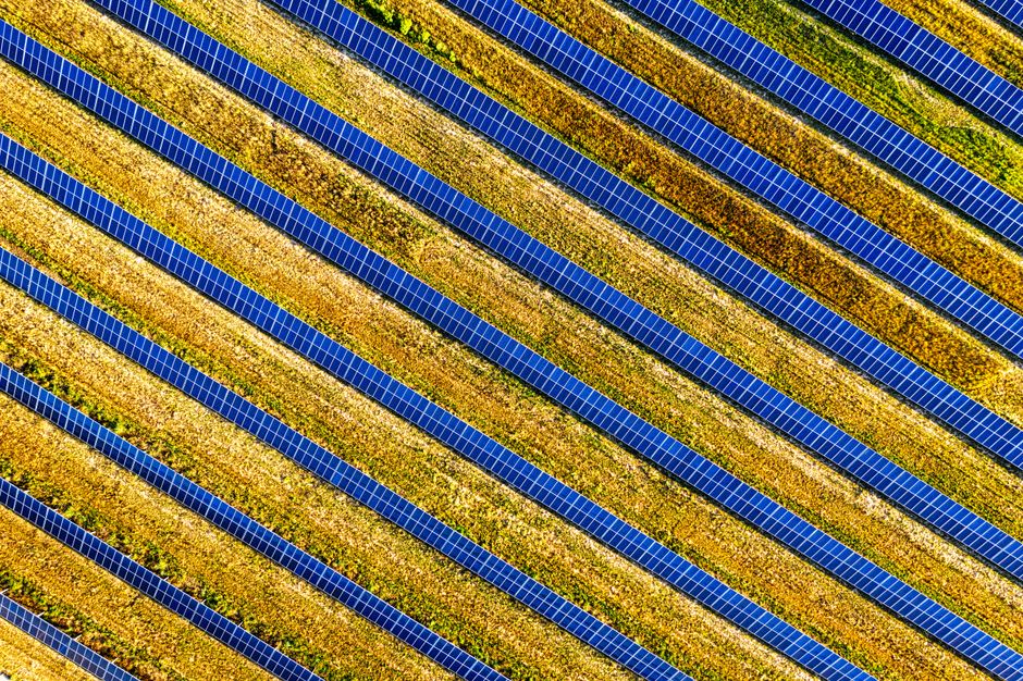 Wind- und Solarparks in der Nähe von Immobilien